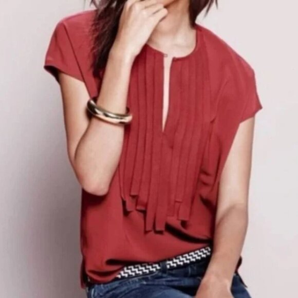 J. Crew TALL NAVY BLUE Cap Sleeve Top - Picture 1 of 9